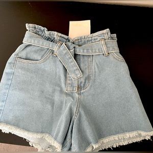Showpo high waisted shorts